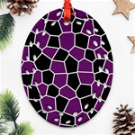 S1e1tina Oval Filigree Ornament (Two Sides) Front