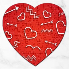 Saint Val Jigsaw Puzzle (heart) by SomethingForEveryone