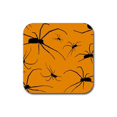 Scary Long Leg Spiders Rubber Coaster (square) by SomethingForEveryone