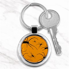 Scary Long Leg Spiders Key Chain (round) by SomethingForEveryone