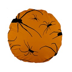 Scary Long Leg Spiders Standard 15  Premium Round Cushions by SomethingForEveryone