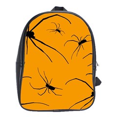 Scary Long Leg Spiders School Bag (xl) by SomethingForEveryone