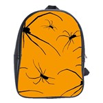 Scary Long Leg Spiders School Bag (XL) Front