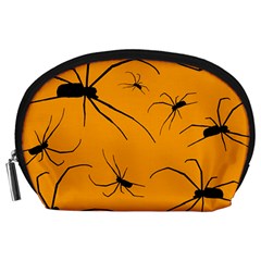 Scary Long Leg Spiders Accessory Pouch (large) by SomethingForEveryone