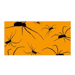 Scary Long Leg Spiders Satin Wrap by SomethingForEveryone