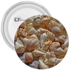 Sea-shells Bg 3  Buttons by SomethingForEveryone