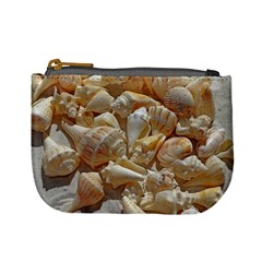 Sea-shells Bg Mini Coin Purse by SomethingForEveryone