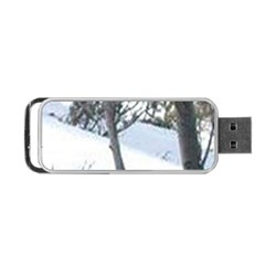 Winter Forest Portable Usb Flash (two Sides) by SomethingForEveryone