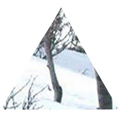 Winter Forest Wooden Puzzle Triangle