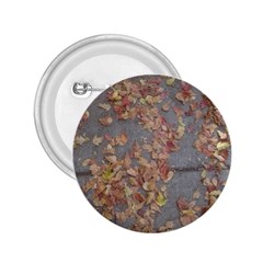 Sidewalk Leaves 2 25  Buttons by SomethingForEveryone