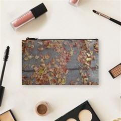 Sidewalk Leaves Cosmetic Bag (small)