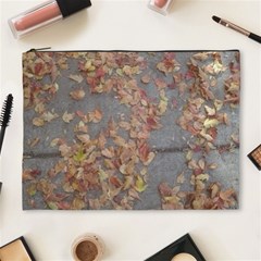 Sidewalk Leaves Cosmetic Bag (xl)