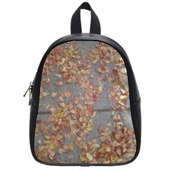 Sidewalk Leaves School Bag (small)