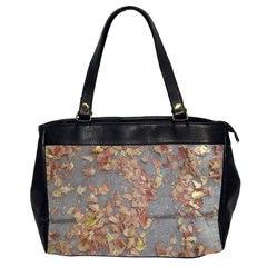 Sidewalk Leaves Oversize Office Handbag (2 Sides)