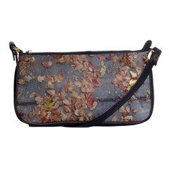 Sidewalk Leaves Shoulder Clutch Bag