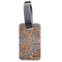 Sidewalk Leaves Luggage Tag (two Sides)