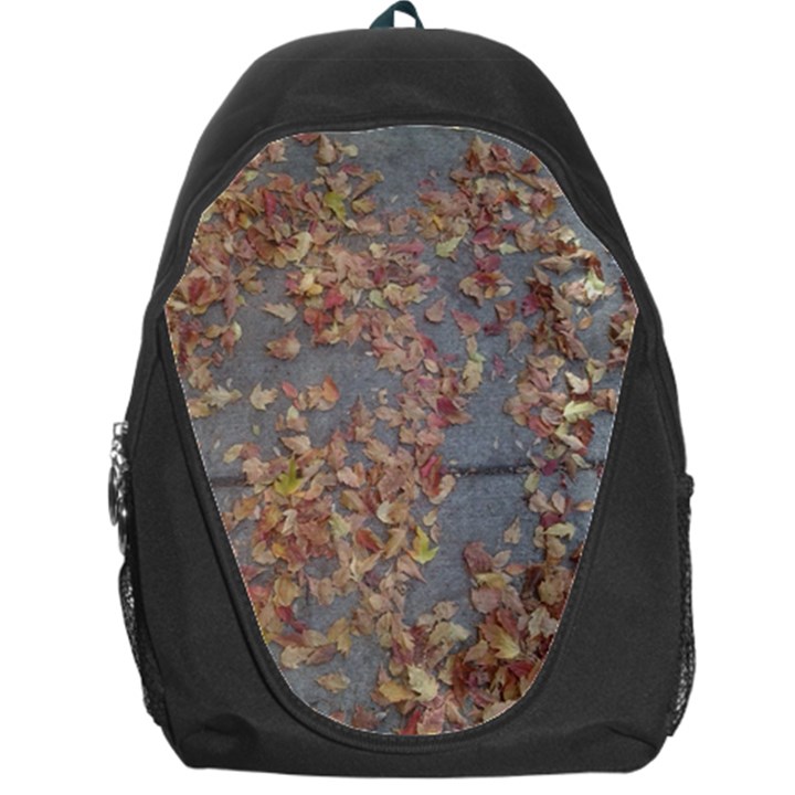 Sidewalk Leaves Backpack Bag