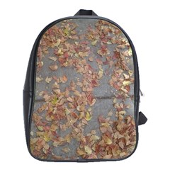 Sidewalk Leaves School Bag (xl)