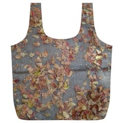 Sidewalk Leaves Full Print Recycle Bag (xl)