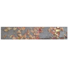 Sidewalk Leaves Large Flano Scarf 