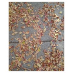 Sidewalk Leaves Drawstring Bag (small)