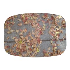 Sidewalk Leaves Mini Square Pill Box by SomethingForEveryone