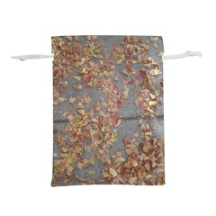 Sidewalk Leaves Lightweight Drawstring Pouch (l)