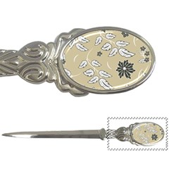 Folk Flowers Print Floral Pattern Ethnic Art Letter Opener by Eskimos