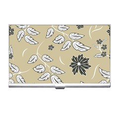 Folk Flowers Print Floral Pattern Ethnic Art Business Card Holder by Eskimos