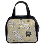 Folk flowers print Floral pattern Ethnic art Classic Handbag (Two Sides) Front