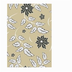 Folk Flowers Print Floral Pattern Ethnic Art Large Garden Flag (two Sides) by Eskimos