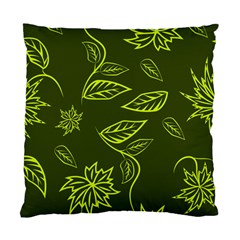 Folk Flowers Print Floral Pattern Ethnic Art Standard Cushion Case (one Side) by Eskimos