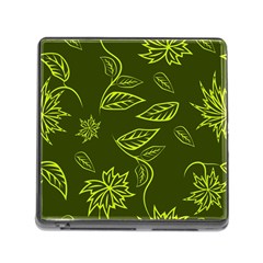 Folk flowers print Floral pattern Ethnic art Memory Card Reader (Square 5 Slot)