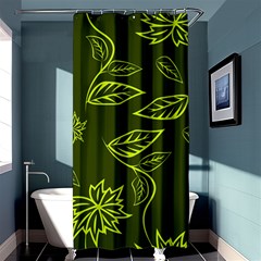 Folk flowers print Floral pattern Ethnic art Shower Curtain 36  x 72  (Stall) 