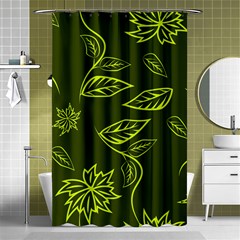 Folk flowers print Floral pattern Ethnic art Shower Curtain 48  x 72  (Small) 