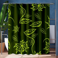 Folk flowers print Floral pattern Ethnic art Shower Curtain 60  x 72  (Medium) 