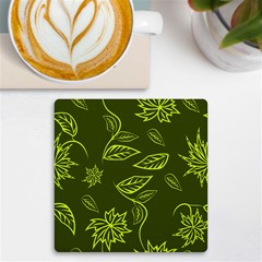 Folk flowers print Floral pattern Ethnic art UV Print Square Tile Coaster 