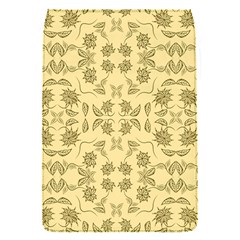 Floral Folk Damask Pattern Fantasy Flowers Floral Geometric Fantasy Removable Flap Cover (s) by Eskimos