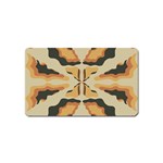 Abstract pattern geometric backgrounds  Abstract geometric  Magnet (Name Card) Front