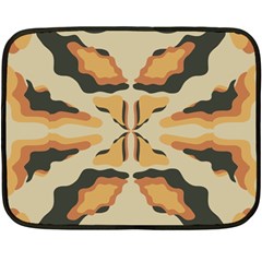 Abstract Pattern Geometric Backgrounds  Abstract Geometric  Double Sided Fleece Blanket (mini)  by Eskimos