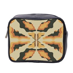 Abstract Pattern Geometric Backgrounds  Abstract Geometric  Mini Toiletries Bag (two Sides) by Eskimos