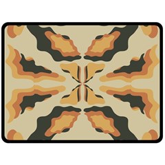 Abstract Pattern Geometric Backgrounds  Abstract Geometric  Fleece Blanket (large)  by Eskimos