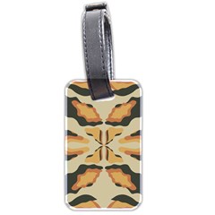 Abstract Pattern Geometric Backgrounds  Abstract Geometric  Luggage Tag (two Sides) by Eskimos