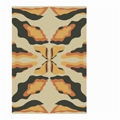 Abstract Pattern Geometric Backgrounds  Abstract Geometric  Small Garden Flag (two Sides) by Eskimos