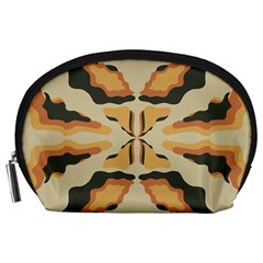 Abstract Pattern Geometric Backgrounds  Abstract Geometric  Accessory Pouch (large) by Eskimos