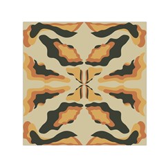 Abstract Pattern Geometric Backgrounds  Abstract Geometric  Small Satin Scarf (square) by Eskimos