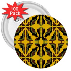 Abstract Pattern Geometric Backgrounds  Abstract Geometric Design    3  Buttons (100 Pack)  by Eskimos