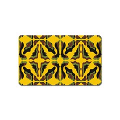 Abstract Pattern Geometric Backgrounds  Abstract Geometric Design    Magnet (name Card) by Eskimos