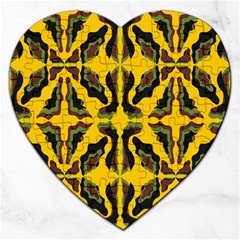 Abstract Pattern Geometric Backgrounds  Abstract Geometric Design    Jigsaw Puzzle (heart) by Eskimos