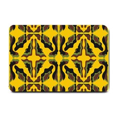 Abstract Pattern Geometric Backgrounds  Abstract Geometric Design    Small Doormat  by Eskimos